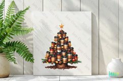 Coffee Christmas Tree Clipart Product Image 3