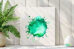 Color Splashes Watercolor Sublimation Product Image 3