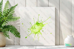 Color Splashes Watercolor Sublimation Product Image 2