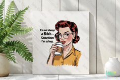 Sometime I'm asleep-Funny Pin-up Girl Product Image 2