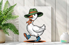 Cute Goose PNG Clipart Product Image 2