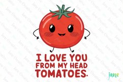 Funny Vegetables And Fruits Clipart Product Image 1