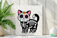 Birman Day of The Dead Cat Sublimation Clipart Product Image 2