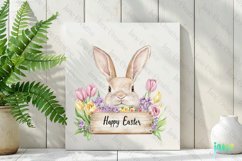 Easter With Spring Flowers Clipart Product Image 2