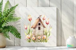 Easter With Spring Flowers Clipart Product Image 2