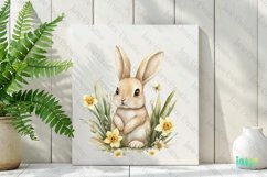 Easter With Spring Flowers Clipart Product Image 2