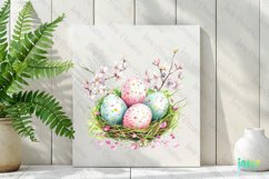 Easter With Spring Flowers Clipart Product Image 2