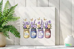 February - Violet & Primrose for Mother's Day Clipart Product Image 3