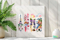 France Brushstroke PNG Product Image 3