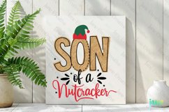 Son Of a Nutcracker Funny Christmas Quotes Sublimation Product Image 2