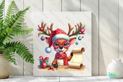 Funny Watercolor Christmas Sublimation Product Image 2