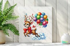 Funny Watercolor Christmas Sublimation Product Image 2