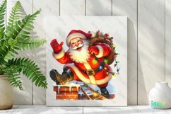 Funny Watercolor Christmas Sublimation Product Image 2