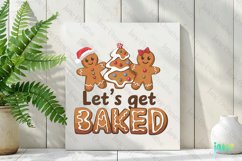 Gingerbread Christmas Quotes Sublimation Product Image 2
