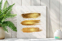 Glitter Gold Effect Clipart Sublimation Product Image 2