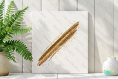 Glitter Gold Effect Clipart Sublimation Product Image 2