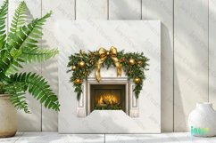 Gold Christmas Luxury Clipart Product Image 2