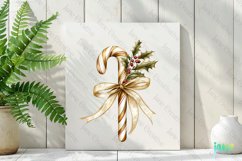 Gold Christmas Luxury Clipart Product Image 2
