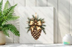 Gold Christmas Luxury Clipart Product Image 2