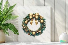 Gold Christmas Luxury Clipart Product Image 2