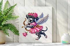 Great Dane Dogs Cupid Valentine’s Day Sublimation Product Image 2