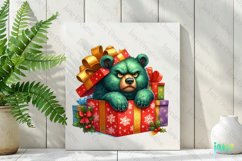 Grumpy Christmas Bears Sublimation Product Image 2