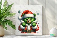 Grumpy Christmas Bears Sublimation Product Image 2