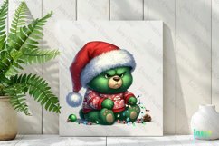 Grumpy Christmas Bears Sublimation Product Image 2