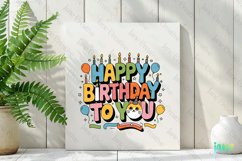 Happy Birthday To You Sublimation Product Image 2