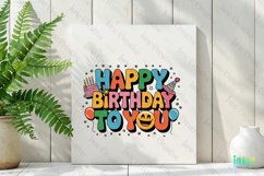 Happy Birthday To You Sublimation Product Image 2