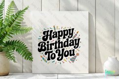 Happy Birthday To You Sublimation Product Image 2