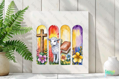 He Is Risen Brushstroke Clipart Product Image 2
