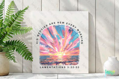 His Marcies Are New Every Morning PNG Product Image 3