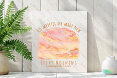 His Mercies Are Made New Every Morning PNG Product Image 3