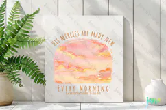 His Mercies Are Made New Every Morning PNG Product Image 3