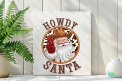 Howdy Santa Sublimation Product Image 2