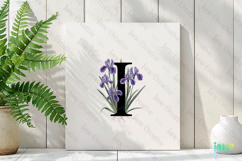 Iris Letter I Clipart Product Image 3