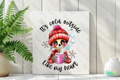 Valentine&#039;s Day It&#039;s Cold Outside Like My Heart Sublimation Product Image 3