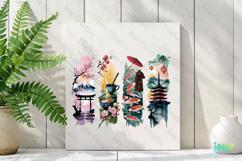 Japan Brushstroke PNG Product Image 3