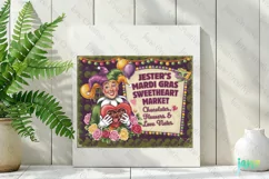 Jester's Mardi Gras Sweetheart Market PNG Product Image 3