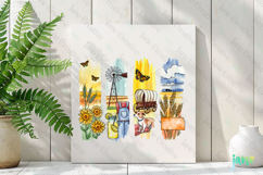 Kansas State Brushstroke USA PNG Product Image 3