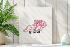 Kentucky Floral Coquette PNG - 50 States Design Product Image 3