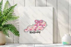 Kentucky Floral Coquette PNG - 50 States Design Product Image 3