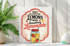 When Life Gives You Lemons Make Strawberry Lemonsde Product Image 2