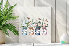 May - Lily of the Valley & Hawthorn for Mother's Day Clipart Product Image 3