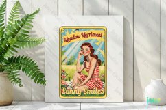 Funny Pin-up Quote Poster Clipart Product Image 2