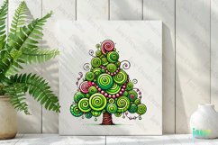 Minimalist Christmas Tree Sublimation Product Image 2