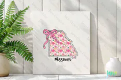 Missouri Floral Coquette PNG - 50 States Design Product Image 3