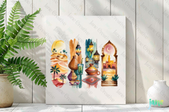 Morocco Brushstroke PNG Product Image 3