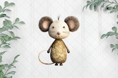 Cozy Mouse Sublimation Clipart Product Image 1
